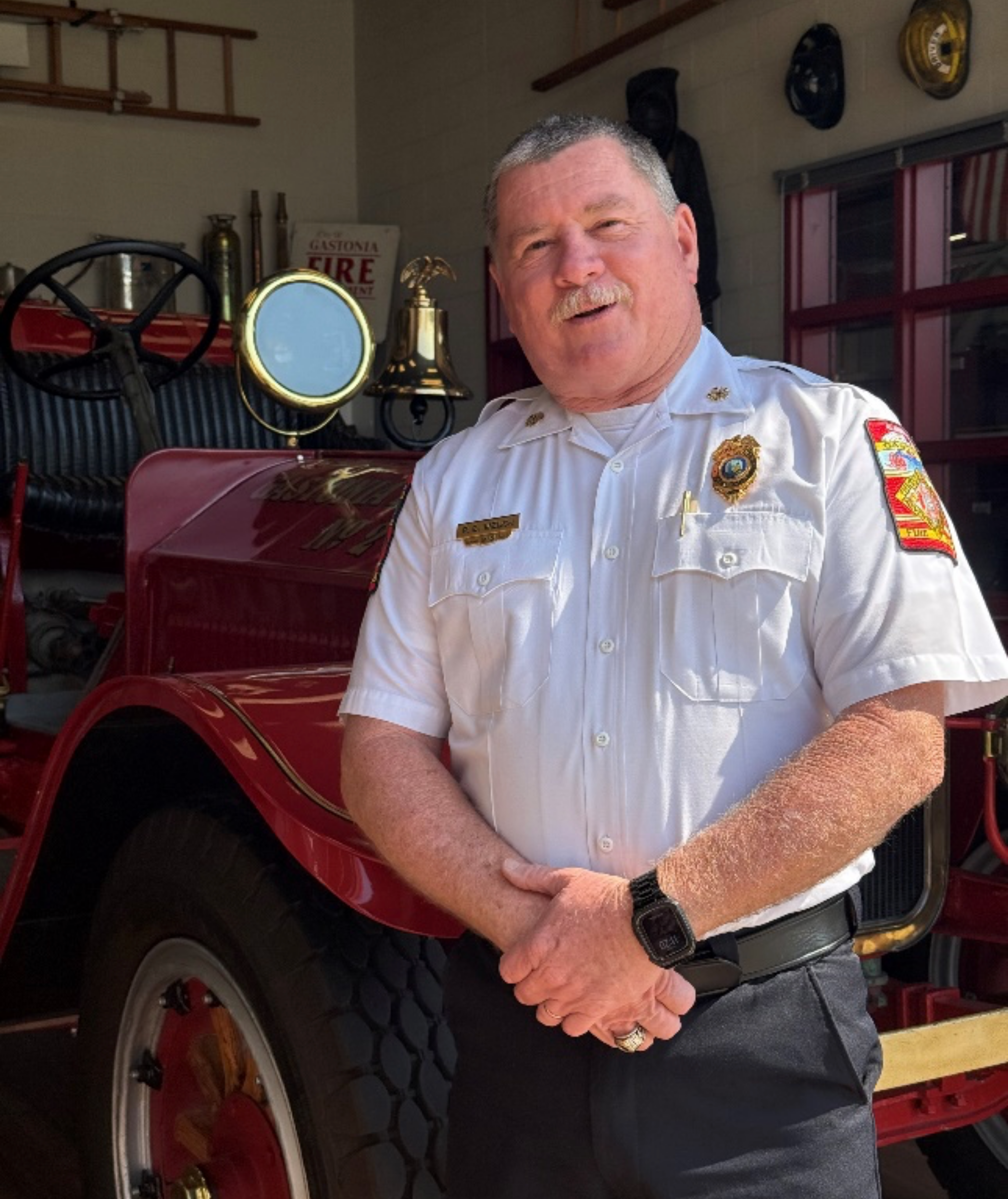 Phil Welch, retiring Fire Chief and LOTC board member.